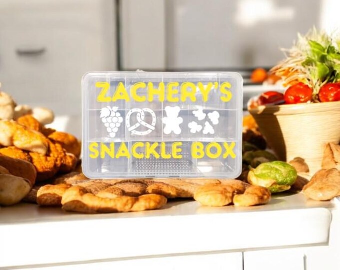 Personalized Snackle Box, Snackle Box Container, Best Snackle Box ...