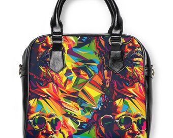 Freedom - Bolso de mano para mujer - Jamaicano - Patrón rastafari