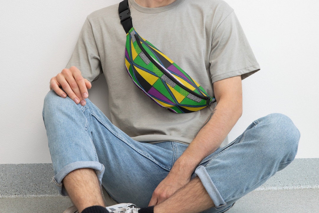 Kente fanny pack sale