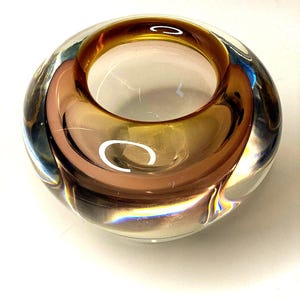 Presse-papiers en verre d'art Evolution de Waterford | Vase votif bougie