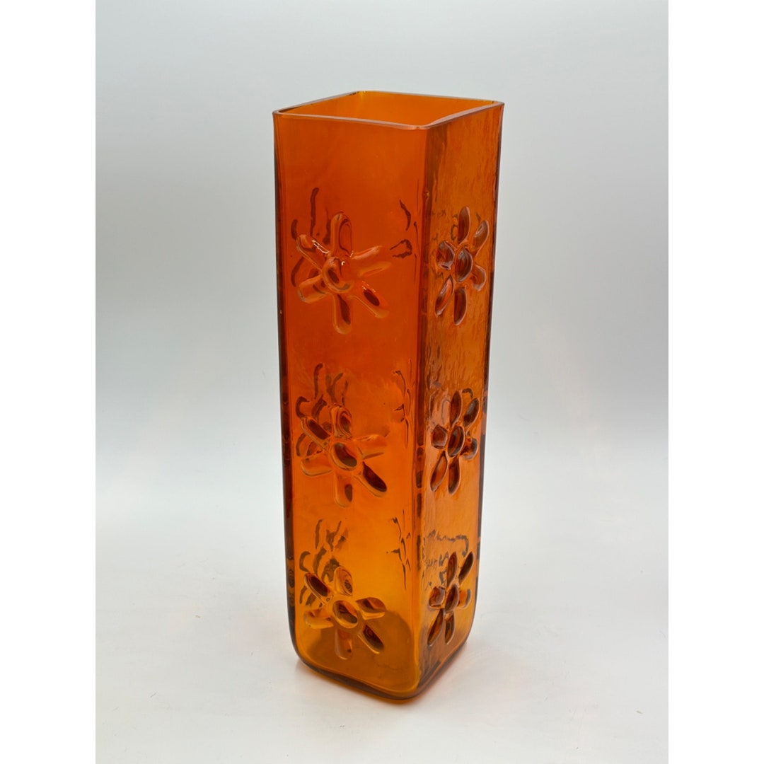 Blenko Large Daisy Vase by Wayne Husted/wayne Husted Daisy Vase/blenko