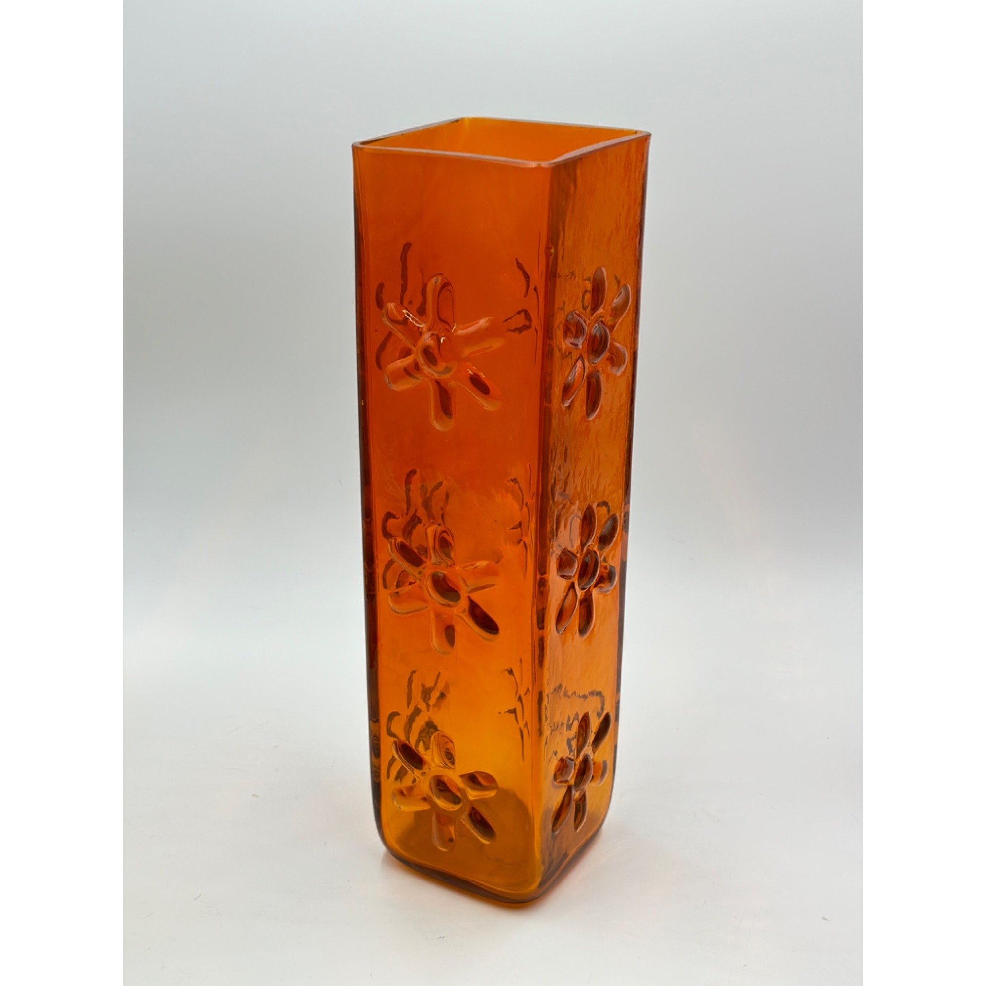 Blenko Large Daisy Vase by Wayne Husted/wayne Husted Daisy Vase/blenko