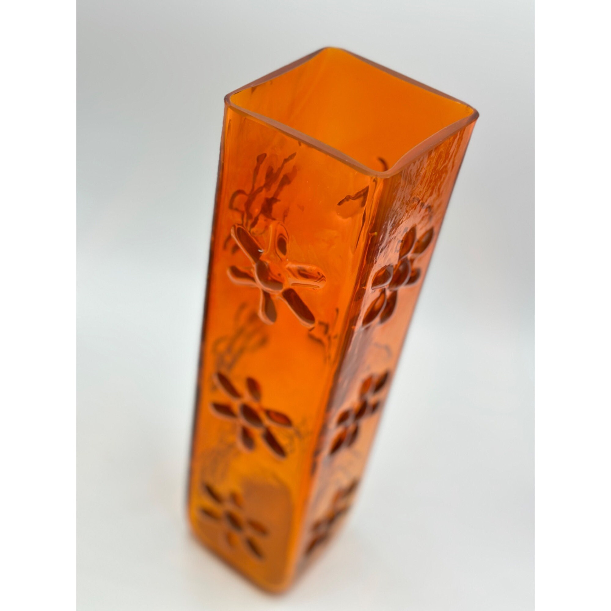 Blenko Large Daisy Vase by Wayne Husted/wayne Husted Daisy Vase/blenko