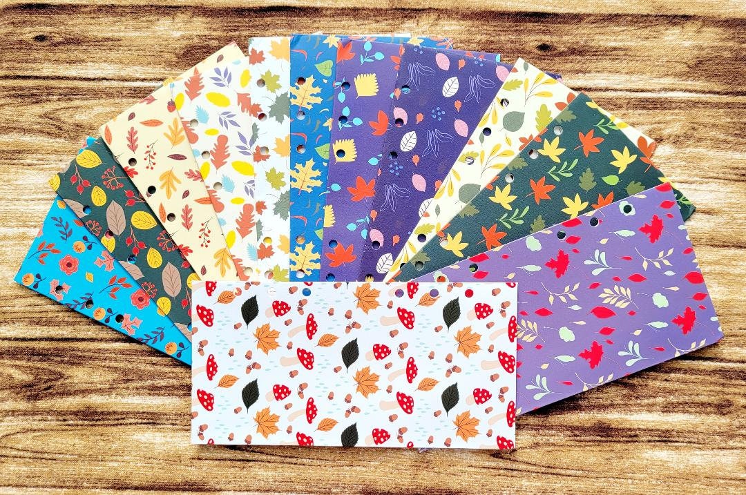 Cardstock Cash Envelopes Vertical Style A6 Hole Punched Great for ...