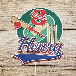 Cricket Cake Topper