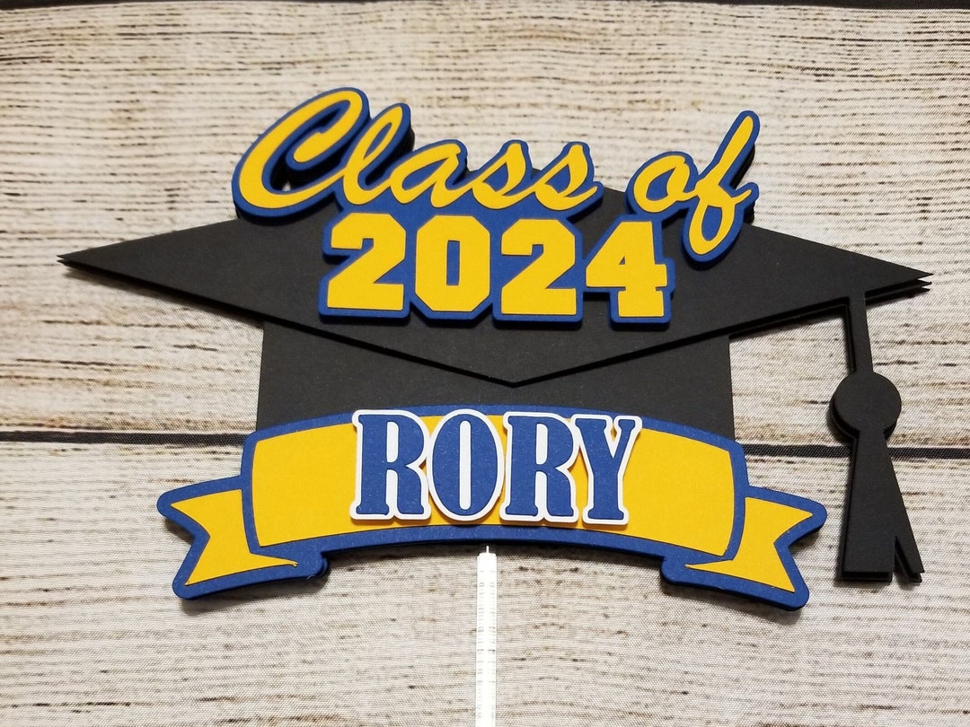Class of 2024 Cake Topper Etsy