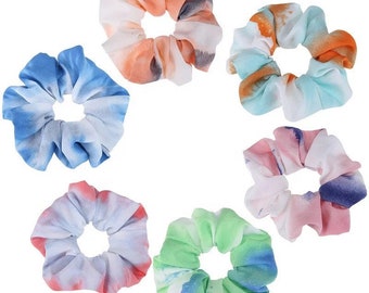 5 Tie-dye Scrunches