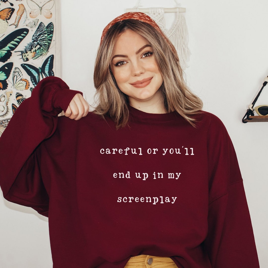Screenplay Sweatshirt, Screenwriter Shirt, Funny Screenwriter T-shirt ...