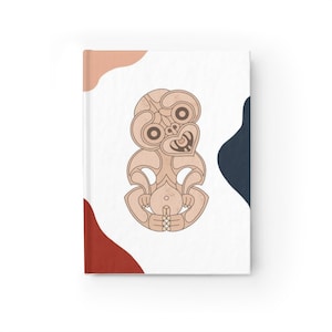 Māori Design, Tiki Journal, Māori Print, Ruled Line, Notebook,  Māori Culture, Kiwiana, New Zealand