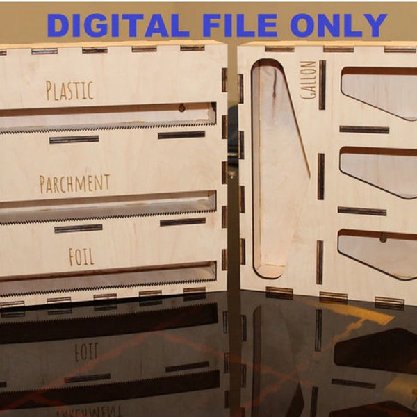 Pantry Baggie & Foil Organizer File DIGITALE solo per 6,35 mm E 5,2 mm