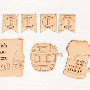 Beer Tiered Tray DIGITAL SVG File Download