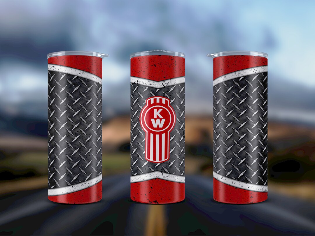 20oz Sublimation Tumbler Designs straight Kenworth Skinny Etsy
