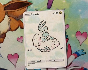 Altaria Doodle Print