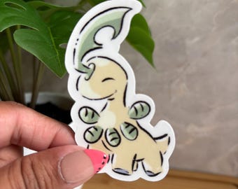 Bayleaf Doodle Sticker 3inch Matte Vinyl (water/weather resistant)