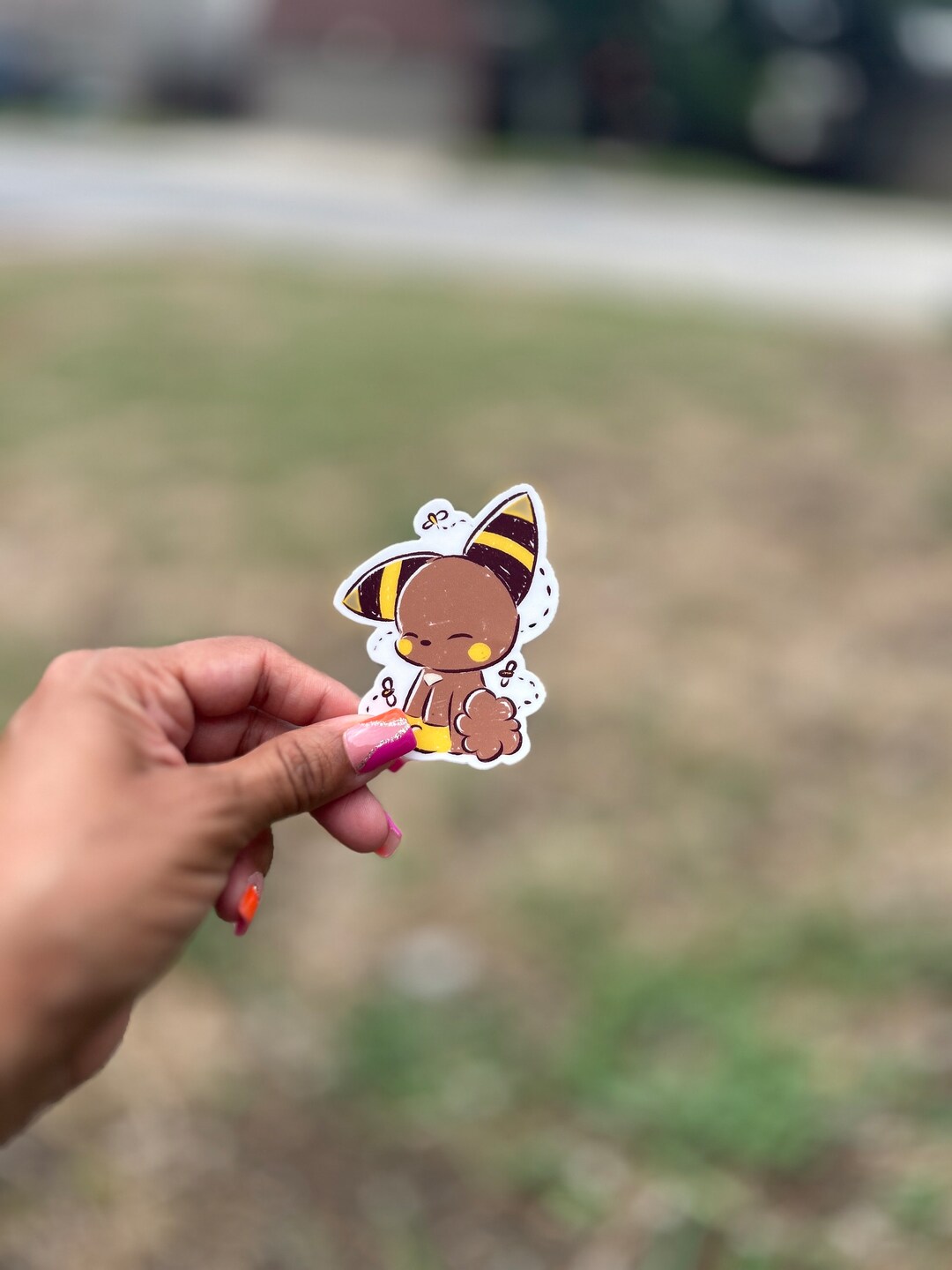 Honnybeareon Sticker 3inch Matte Vinyl (water/weather Resistant) - Etsy
