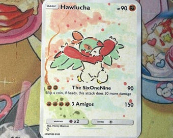 radiant hawlucha pokemon card Hawlucha 175 - Holofoil SV Paldean Fates