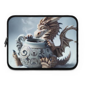 Dragon-Themed Laptop Sleeve | Perfect for Home & Office | Gifts for Fantasy Lovers, Tech Accessories, Unique Holiday Presents, Computer Case