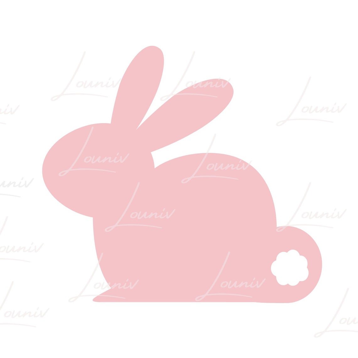 Easter Bunny Svg Cut Files Dxf File, Bunny Shirt Svg, Svg Files for ...