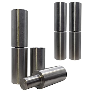 Sidco Supply 4” Inch Weldable Barrel Hinges – Heavy Duty Gate Hinges – Weld On