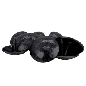 Clavos de hierro de 1,5", clavos decorativos, tornillos, clavos forjados martillados para puertas, tachuelas para tapicería de muebles de madera, acabado rústico antiguo forjado.