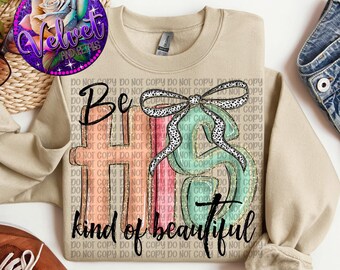 Be his kind of beautiful png, Faith png, religious design, coquette png, pastel alpha, DTF, sublimation, digital download