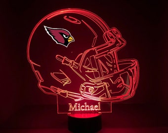 Lampe Veilleuse LED Philadelphia Eagles – Personnalisation Offerte – Fan NFL