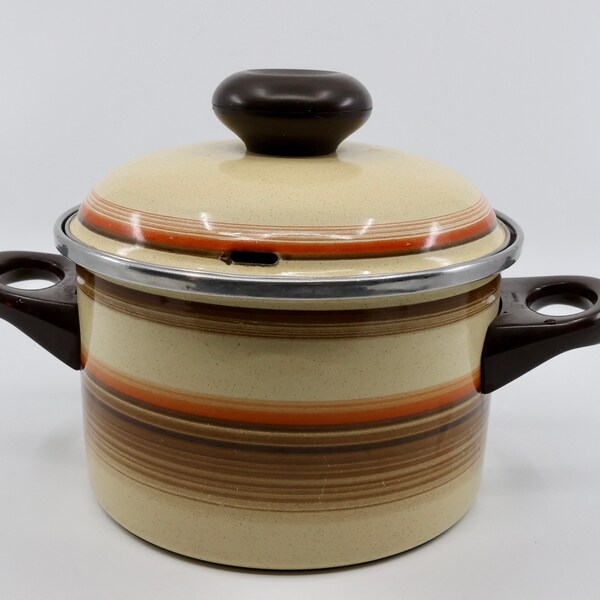 German Enamel Pot Etsy