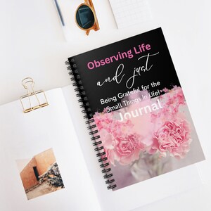 Observing Life - Spiral Notebook - Ruled Line - Journals