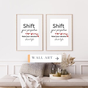 Printable / 24x28 Wall Art / &quot;Shift Your Perspective&quot;