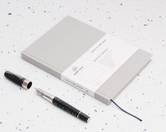 Carnet à couverture rigide Cosmo Air Light - A5 - Journal adapté aux stylos plume