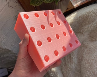 20 Slide Stand for Waterpipe | 14mm Glass Bowl Slide Stand | 18mm Slide Holder | 14mm Bowl Holder