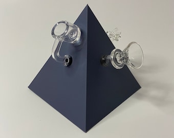 Pyramid Skålhållare - Skålhållare för vattenpipa | 18 mm skåldel | 14 mm skåldel | Stoner-gåvor | Skålhållare