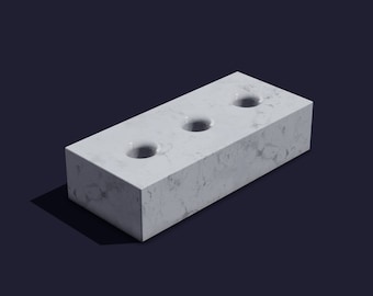 The Brick Skålhållare - Skålhållare för vattenpipa | 18 mm skåldel | 14 mm skåldel | Stoner-gåvor | Skålhållare