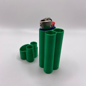 Stash Kit / Doob Tube for Lighter and 2 Prerolls