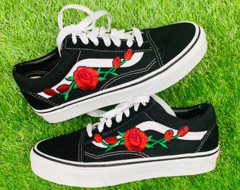 Old Skool Rose Vans | Etsy الة ايس كريم Old Skool Rose Vans | Etsy الة ايس كريم
