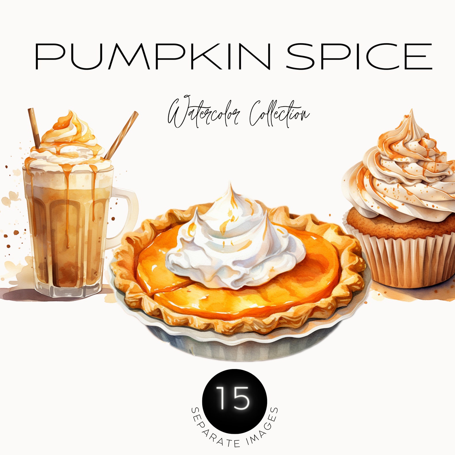 Pumpkin Spice PNG | Pumpkin Spice Latte PNG| Pumpkin Pie PNG| Paper ...