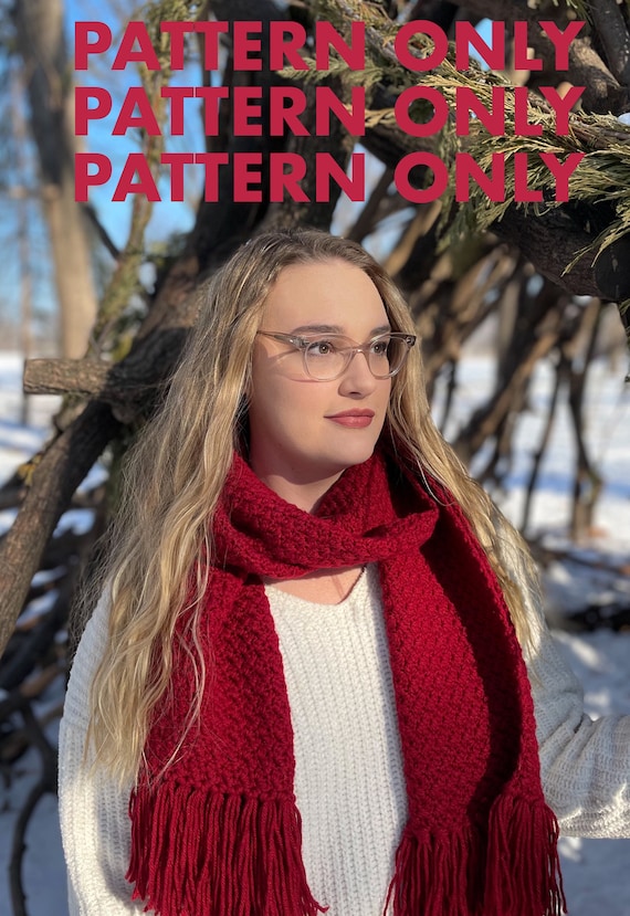 All Too Well Inspired Scarf Pattern (crochet Version) - Etsy
