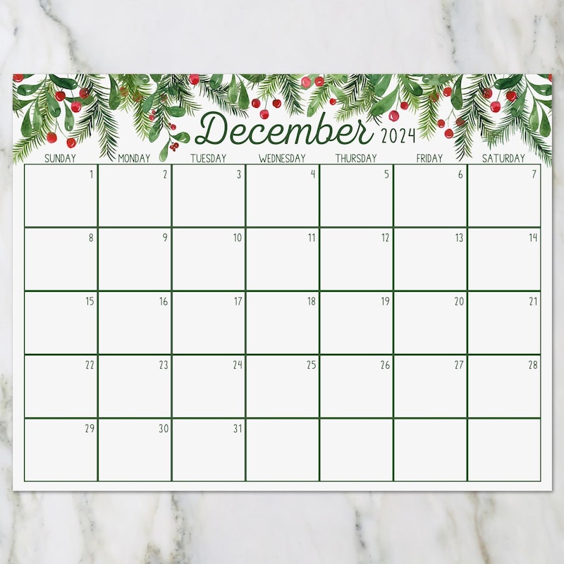 Large December 2024 Etsy