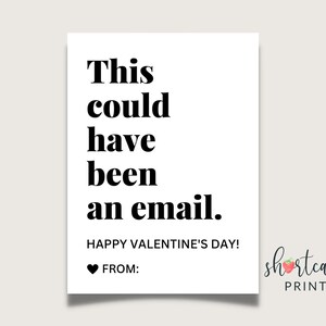 Coworker Valentine, Funny Workplace Valentine Cards, Office Valentine's Day Party, for ...
