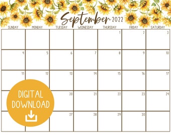 september calendar etsy