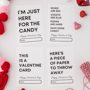 Divertenti San Valentino per bambini, San Valentino Tween, Adolescenti, San Valentino stampabili, San Valentino in classe, Cartoline di San Valentino sarcastiche, San Valentino per colleghi
