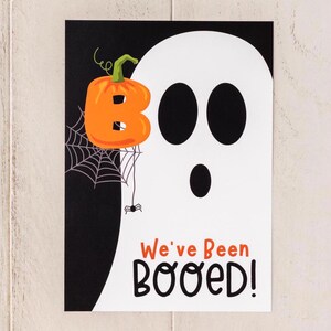 You've Been Booed Poem, Printable Halloween Game, Neighborhood ...
