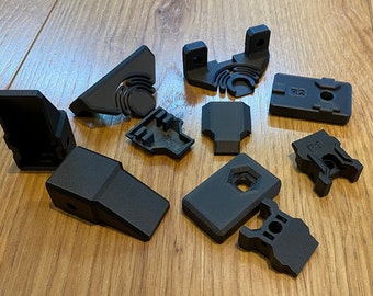 Prusa XL プリントパーツ / フレーム下部 Z 軸 / PC ブレンドカーボン / PA11 CF
