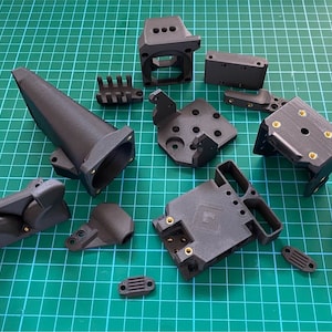 RatRig EVA 3 pressure parts / PC Blend Carbon / PA11 Carbon