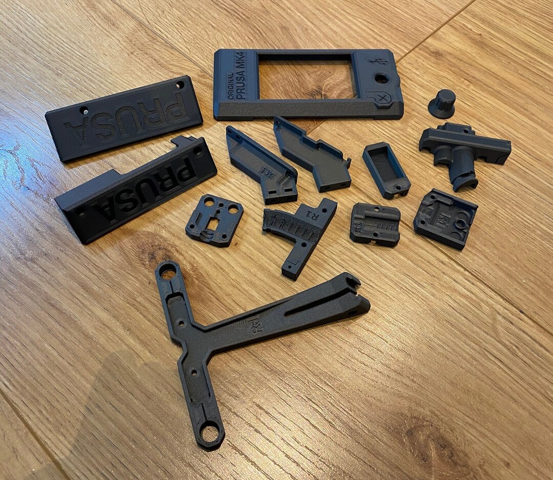 Prusa MK4 Printed Parts / Electronic LCD / PC Blend Carbon / PA11 ...