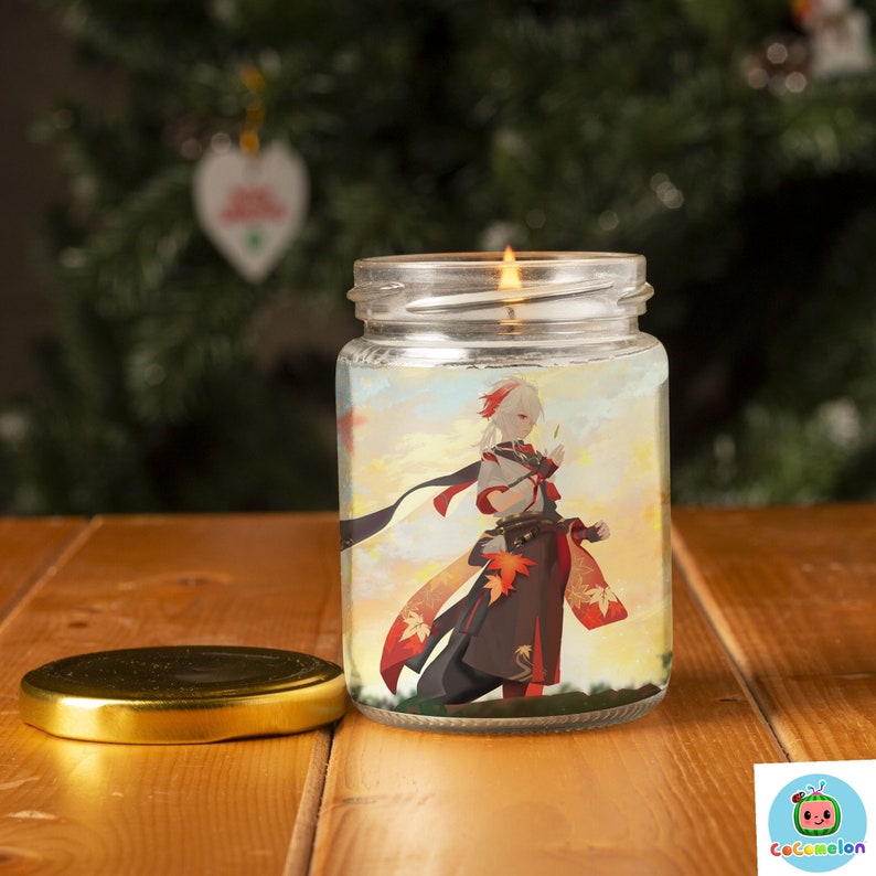 Kaedehara Kazuha Candles Genshin Impact Video Game Candles Etsy