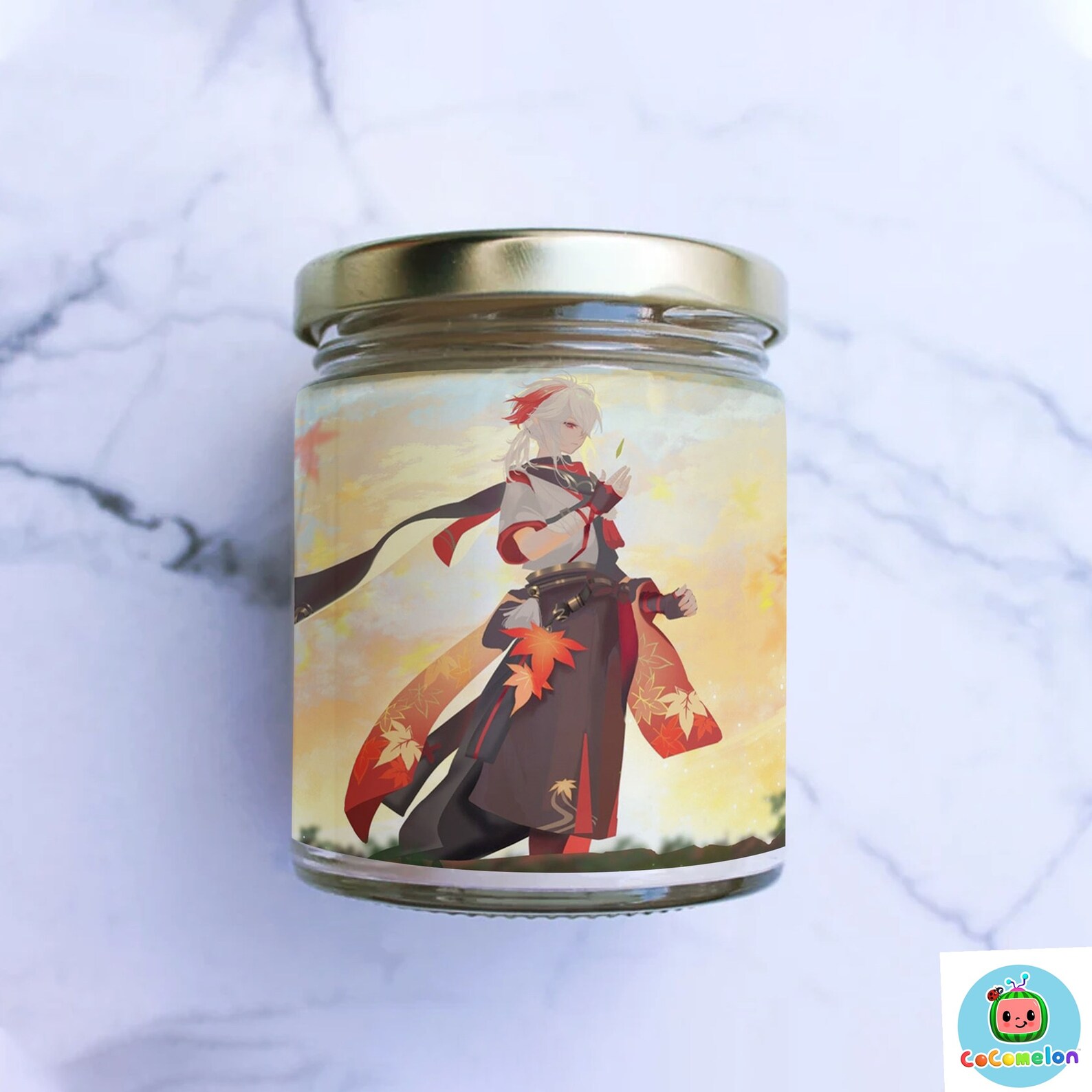 Kaedehara Kazuha Candles Genshin Impact Video Game Candles Etsy