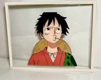 Luffy Glass Painting - Etsy Luffy Glass Painting - Etsy