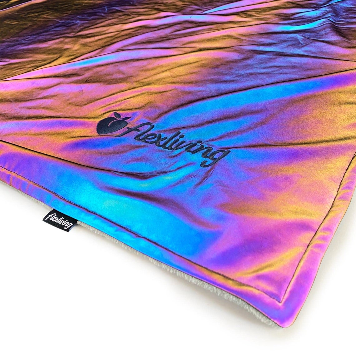 Rainbow Reflective 60 X 80 Throw Blanket Etsy