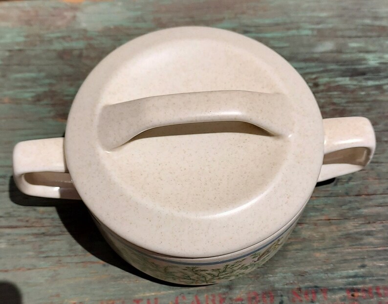 Vintage Lenox Butterfly Round Dish Farmhouse Sugar Bowl Dish With Lid